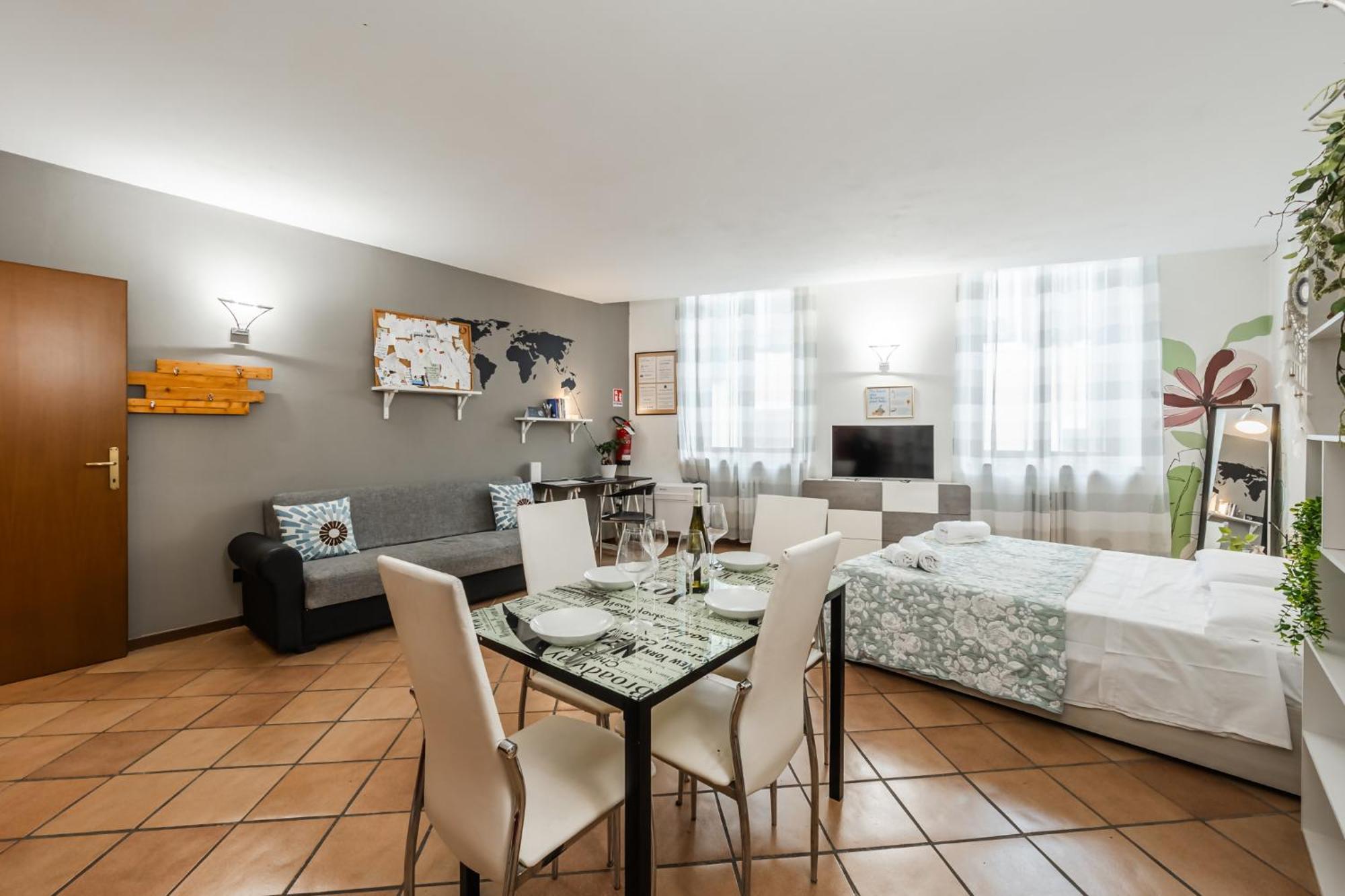 Riverwalk Al Castello Indipendent Apartments Verona Ngoại thất bức ảnh